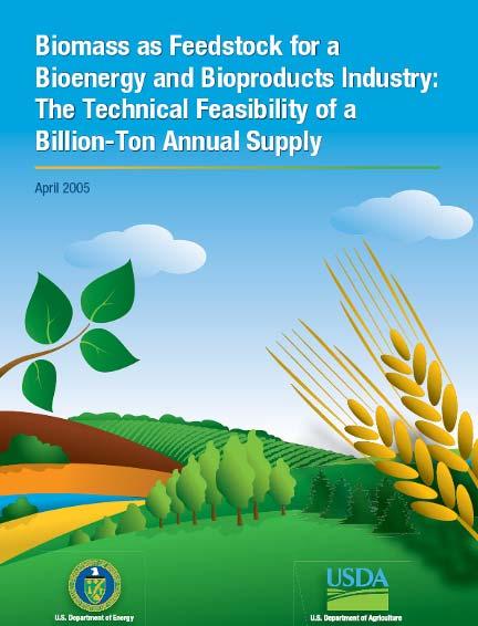 U.S. Biomass Resource Assessment Updated resource assessment - April 2005