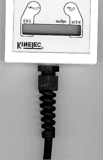 Use only KINETEC fuses (UL approval) Access hatch to the fuse holder drawer - Check the condition of the fuse (part number: 4610007012) in the hand control or To open the hand control: Remove the 4