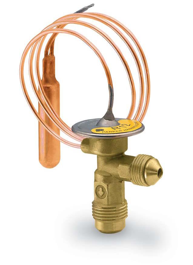 Thermostatic Expansion Valves N & NE Series This small flare brass valve series is ideally suited where space is at a premium.