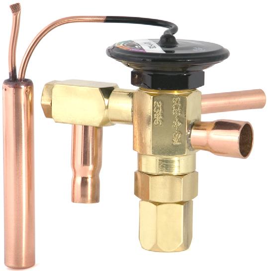 Thermostatic Expansion Valves SC & SCE Series The SC(E) series refrigeration right angle brass body expansion valve incorporates a removable inlet strainer, and is an ideal choice for commerical