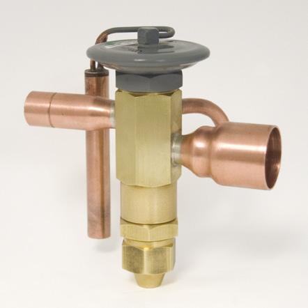 Thermostatic Expansion Valves EBS Series Parker EBS valve is a brass bar body valve. The Type EBS features a balanced port construction and extended ODF connections.