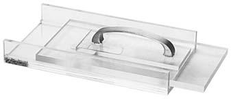 025 H-1350.3A Liquid Limit, Plastic Limit, Shrinkage Limit Plastic Limit Plate 12x12x3/8"-thick (305x305x9.5mm) glass plate with ground finish on one side and seamed edges.