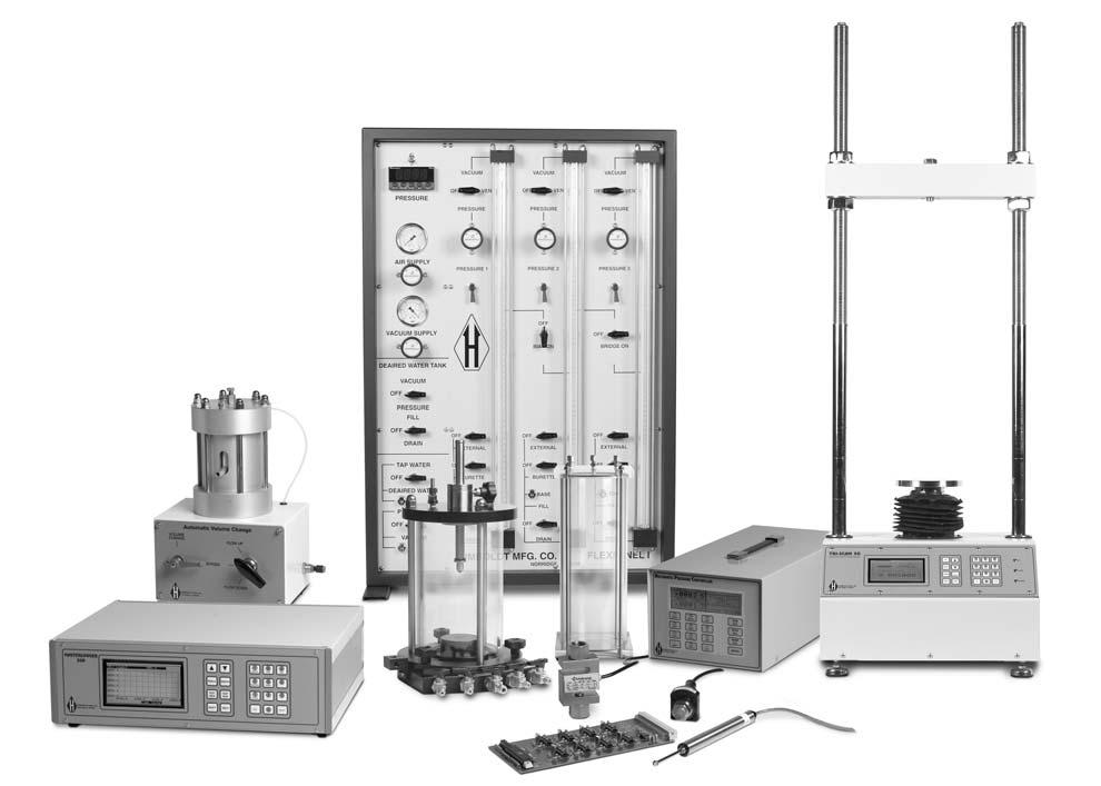 Clarkson Laboratory & Supply Inc - Humboldt Catalog Soil Section Page 160 Sales or Technical Assistance 1-800-544-7220 Automated Shear Strength/Triaxial Automated Triaxial Testing System The Humboldt