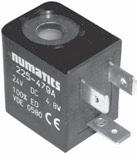 10 228-792 Solenoids to ISO 20401 with M12 Connector and LED or M12 DESINA