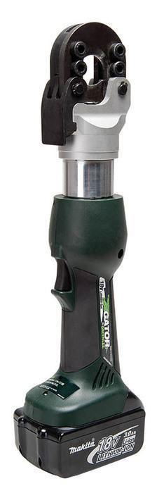CUTTERS ESG45L12 BATTERY POWERED CABLE CUTTERS ESG25L12 Greenlee s Battery-powered In-line Cutters are hand-held, self-contained cutting tools intended to cut the following: Copper and aluminum cable