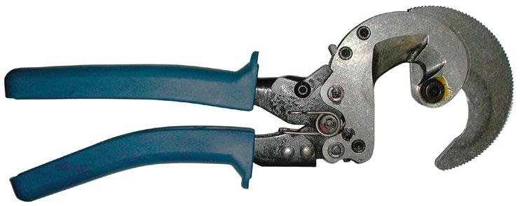 & REL-9009 RATCHET CABLE CUTTER These models feature a full ratcheting cycle and release in all cutting positions.