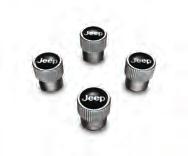 These decorative caps give your Grand Cherokee wheels a real twist. They re small touches that offer large style cues, with the Jeep Brand logo prominently displayed on the top. Sold as a set of four.