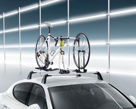 [2] Bike carrier Lockable bike carrier for transporting all standard bikes up to a frame diameter of 100 mm.