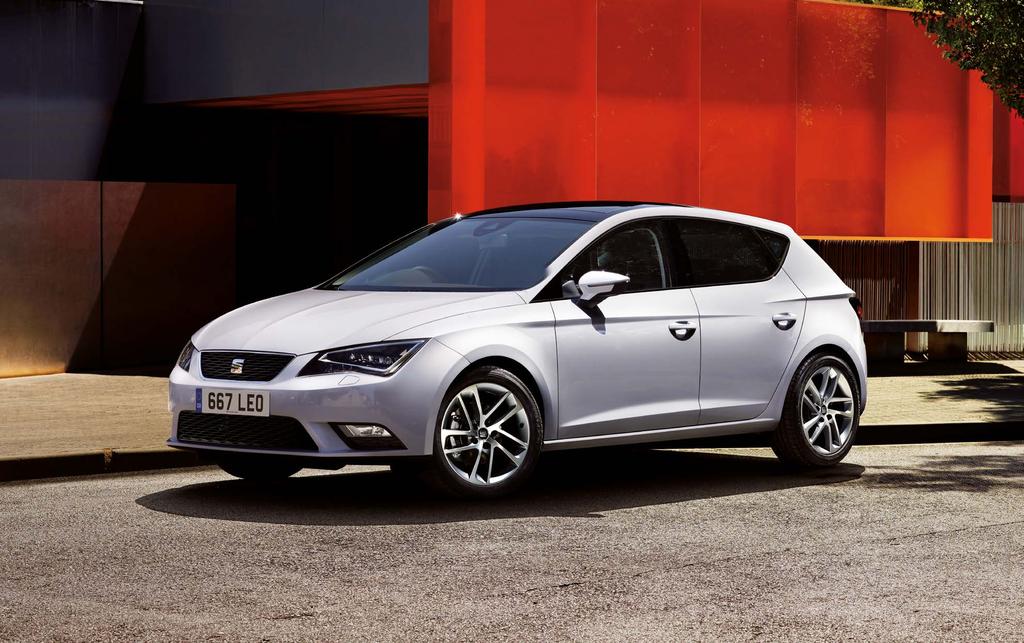 WE GIVE DESIGN A PURPOSE The SEAT Leon family has been redesigned from the ground up.