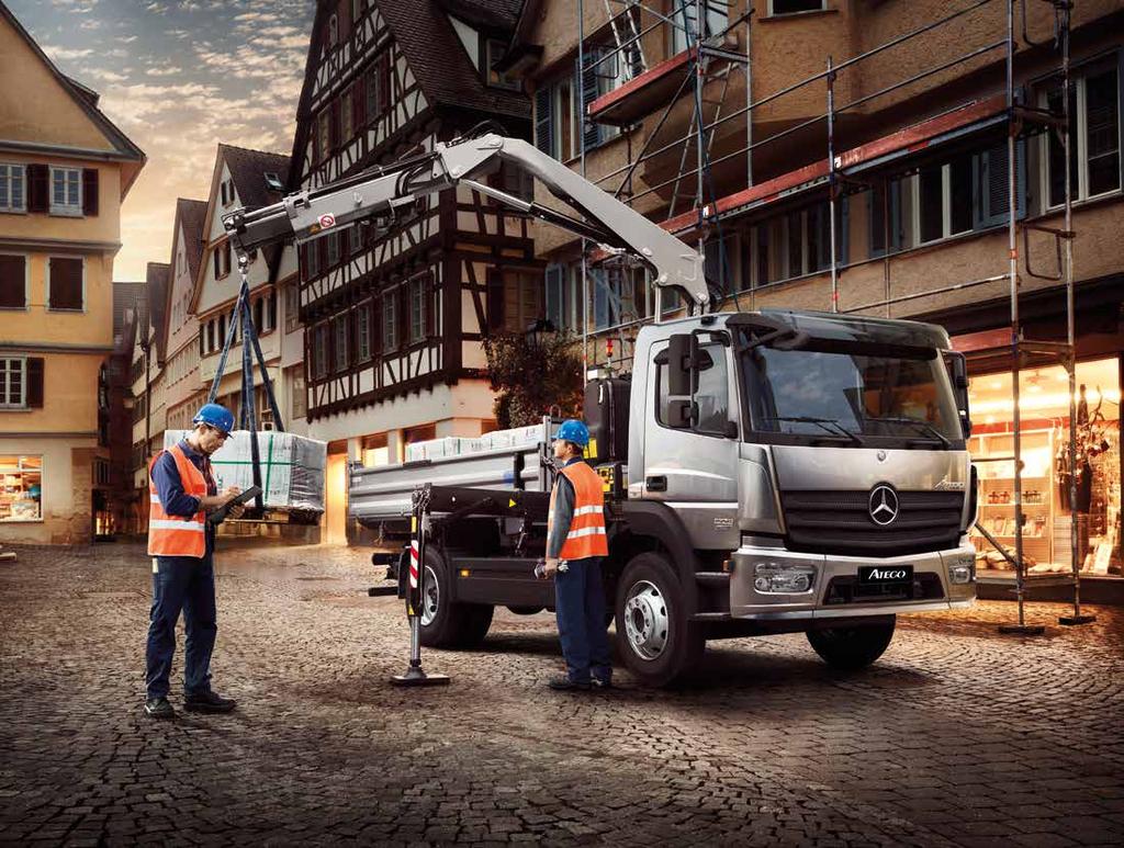 Atego Atego A new benchmark in distribution and construction transport.