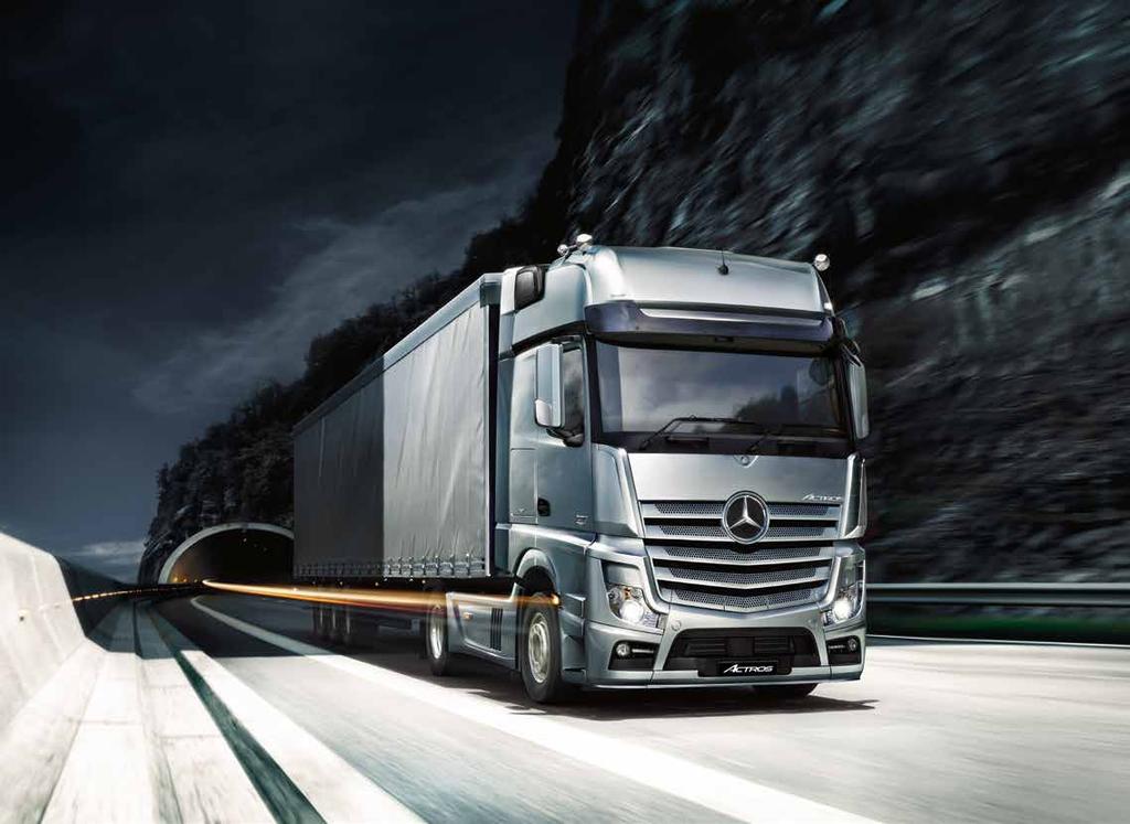 New Actros The new dimension in long distance haulage.