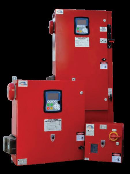 FIRE PUMP CONTROLLERS ELECTRIC PUMP CONTROL DIESEL PUMP CONTROL JOCKEY PUMP CONTROL AND ALARM PANEL All Fire Pump Controllers are factory-assembled, wired, tested