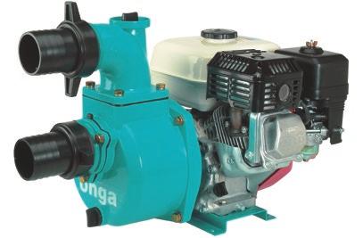 CENTRIFUGAL PUMPS Model 384 GP960 Hi-Flo centrifugal pump coupled to a Yanmar 7HP diesel or Honda / B&S 8/10HP petrol engines.