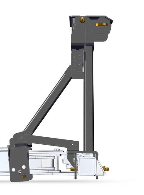 6 4. Place entire unit on wheel lift and adjust to the