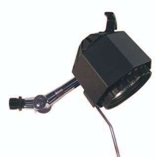 control, a push button switch can be mounted on the back of the lamphead. HM Series This safe, low voltage 35W spot light is designed for direct connection.