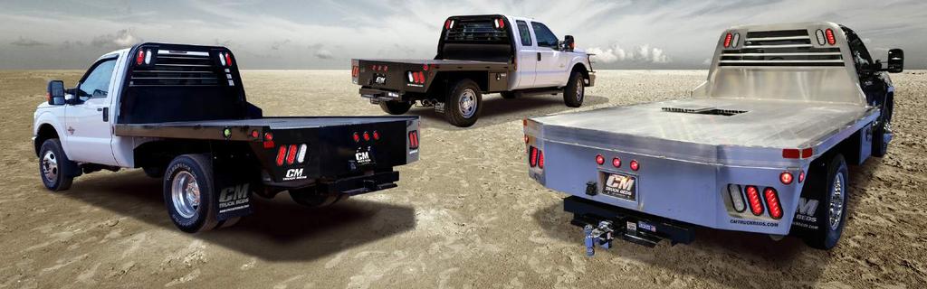 EQUIPPED WITH BUILT TO WORK. BUILT TO LAST. Due to our unparalleled value proposition, CM Truck Beds has become a product of choice for commercial fleets and work truck users for many years.