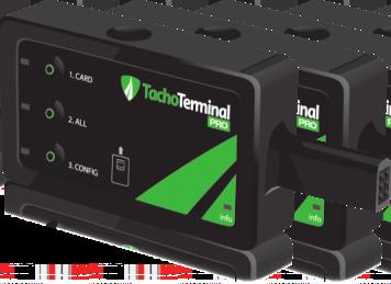 TachoTerminal PRO Diagram Flash memory slot Tachograph