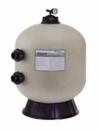 Pac Fab also makes commercial and heavy-duty" (C) versions of the Triton. Capacity and Ordering Information 5GPM Gallons LBS Pump Sq.Ft. of Pipe per Sq.Ft. per #20 Filter Model Size Filter Area Size Ft.