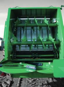 all types of material. Constructed with two vertical rollers and hinged mallet - mounted deflectors.