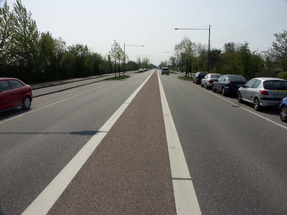Thin layers Test road with 4 thin layer pavements Near Copenhagen international airport (60 km/h) Noise