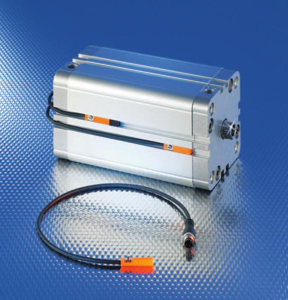For industrial applications and hygienic and wet areas For pneumatic cylinders and linear slides.