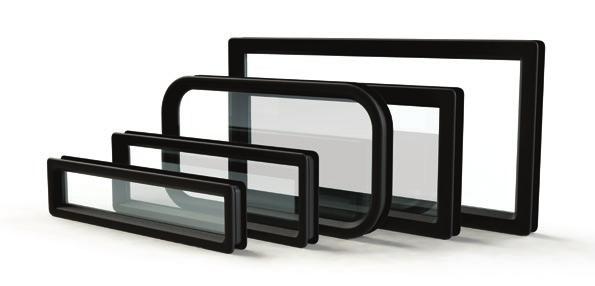 B CPL AA E D Glazing Options Type Overall Dimensions Frame Colour Description B 24 x 6 610mm x 152mm Black, White Clear glass sealed unit set in moulded frame.
