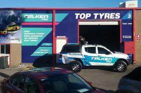Tire Shop Image  of