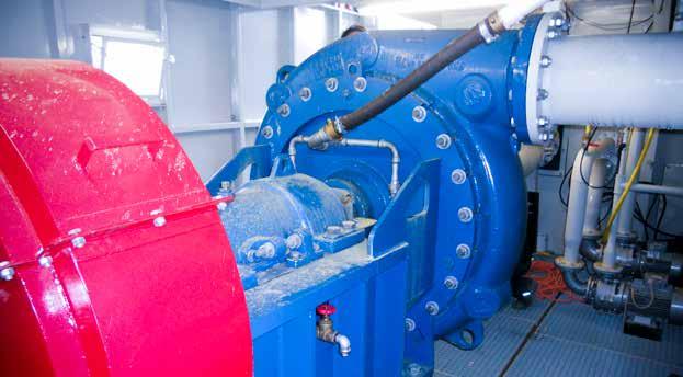 Underwater pump Thomas Simplicity pump advantages: Most efficient volute and impeller designs