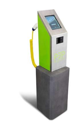 Similar to a standard fuel pump, the PEP Station allows drivers of electric vehicles to access electricity via an access card or credit card.