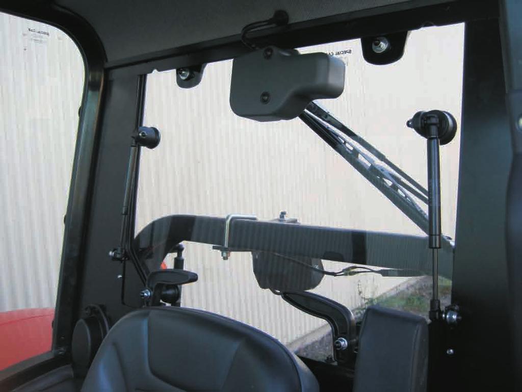 Kubota M990 Low Profile Cab REAR GLASS WINDOW 9 SC-M9 Wiper
