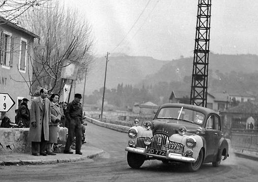 Monte-Carlo Rally Historique 20 th edition of the vintage Monte Carlo