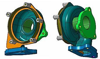 Scope Context of the study New Turbine Housing concept was implemented on turbocharger prototypes for performance testing on Renault Diesel engine. In partnership with Renault S.A.