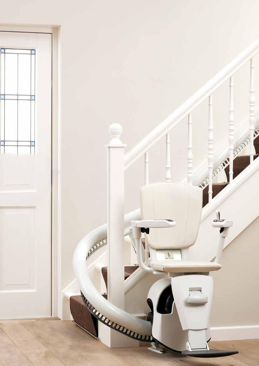 Franz Morat Group: Your experienced partner for rehabilitation and medical technology solutions Drive unit for curved stair lifts The stair lift drive developed by Framo Morat actually consists of a