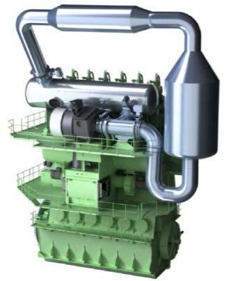 Otto Cycle Gas Engine or