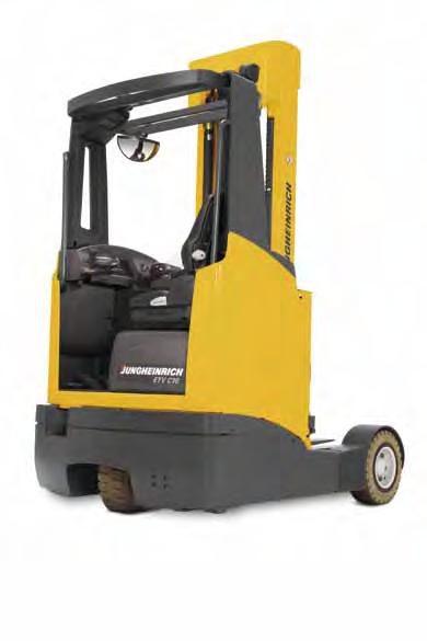Besides offering trucks for different lift heights and load capacities, Jungheinrich s complete range includes moving mast reach trucks designed for various floor conditions.
