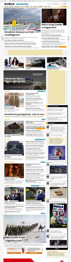 DAILY RATE CARD OF ADVERTORIAL ON INDEX FRONT PAGE Ad format: advertorial (lead) appears with ad sign highlighted among the editorial contents, which links to the pr article in the publication s