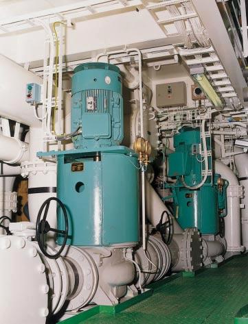 Dolphin centrifugal pumps reliability, accessibility and efficiency The Hamworthy Dolphin range of marine centrifugal pumps have won wide acclaim for their reliability, accessibility and efficiency