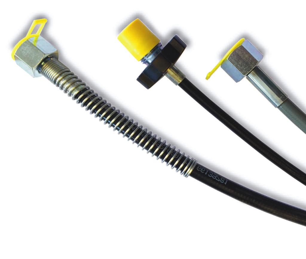 Beverage Hose Abdex manufacture a wide range of high pressure CO2 and mixed gas hose assemblies.