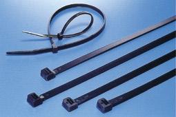 Cable Termination Accessories Nylon Cable Ties Material Specification: Made from U.L. approved nylon 6/6. Operating Temperature -40 to 85DegC Flambility rating: UL 94V-2.