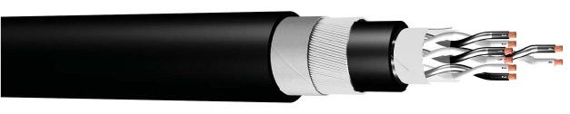 INSTRUMENTATION CABLE Individual & Overall Screened Cable LSZH Construction consisting of: Bare copper conductors to AS1125 Flame retardant FR-V90 Insulation to UL style 1569 Individual screen of