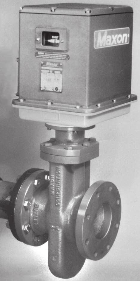 Maxon Valves Page 6113 Series Designation Material> Top Assembly Function Manual Reset Automatic Reset Sanctioned S ervice [1] Iron Selection Data Normally closed, rising stem valves (Non-sanctioned)