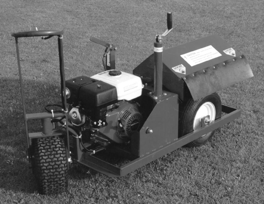 Description INTENDED USE AND FUNCTION: The TRENCH'N edge is a gasoline powered trencher. It is designed to be pulled along a planned path at properly prepared worksite.