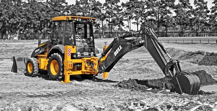 Backhoe Loaders Bell Service Bulletin : Benefits of using a combination of low sulphur fuels with high quality lubricating oils Use of Bell recommended oils ensures efficient performance and optimum