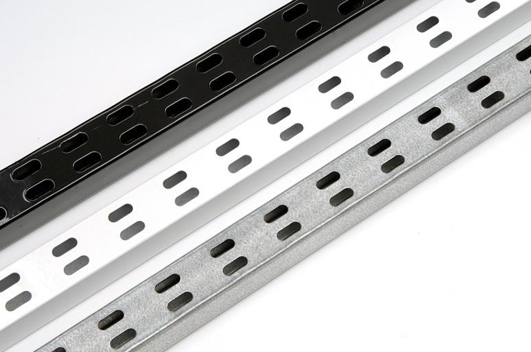 MSWH MSBL 9 Tag Molding 24 wide PTM24WH PTM24BL 9 26 wide PTM26WH PTM26BL 9 30 wide PTM30WH PTM30BL 9 Post Assembly with Brackets - Standard Shelf Standard White Black Galv 63 high PST63W PST63B