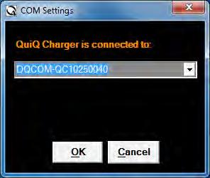 The QuiQ Programmer CT interface will appear.