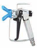 PROFESSIONAL AIRLESS SPRAY GUNS AT 250 AIRLESS SPRAY GUN. Max. pressure 250 Bar 11200 11250 K11200 AT250 airless spray gun with M16X1,5 revolving fitting and super fast clean base Ref.