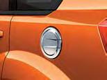 EXTERIOR Exterior ppearance - Fuel Filler Door Give your vehicle a sporty look by adding a unique