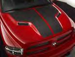 00 EXTERIOR Exterior ppearance - pplique/decal Kits Mopar offers a variety of graphics to personize your vehicle.