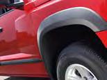 EXTERIOR Exterior ppearance - Wheel Flare Wheel Flares improve the vehicles appearance by giving it an aggressive look.