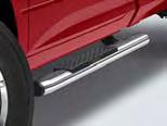 Both Premium and Tubular Side Steps provide wide skid-resistant stepping surfaces for easy vehicle entry and exit.